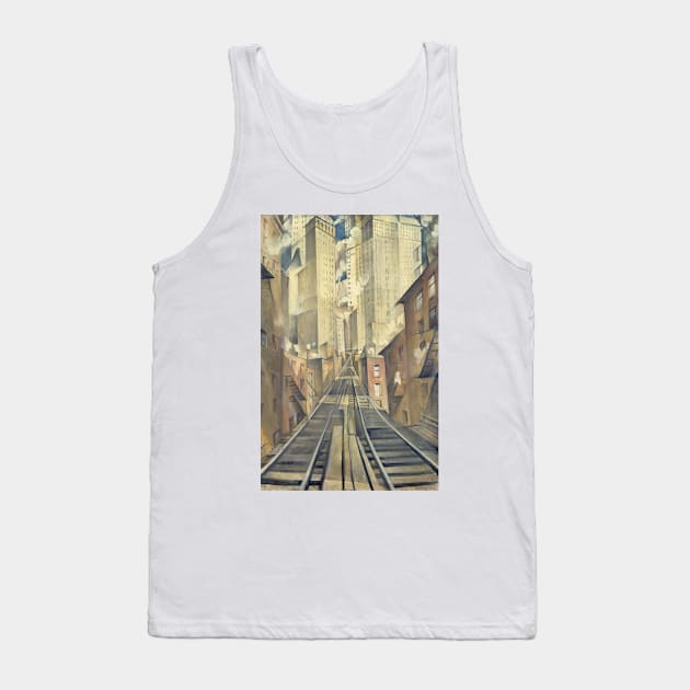 The Soul of the Soulless City, Christopher Richard Wynne Nevinson Tank Top by big_owl